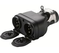 Adaptateur prise HELLA pour MERCEDES SCANIA JAEGER NOOTEBOOM LANGENDORF WEIRO