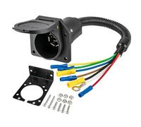 Adaptateur Prise Remorque Faisceau 7 Broches avec Support De Montage