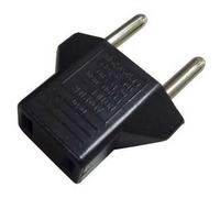 Adaptateur prise,Secteur Type A US USA Chine Vers Type C Europe EU Europlug France FR 2 Pin Adaptateur de Voyage Prise électrique