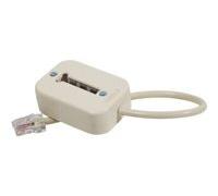 Adaptateur prise téléphonique T vers RJ45 0,20 M