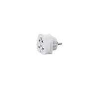 Celly TRAVELADAPTER adaptateur prise d'alimentation Type F Universel Blanc