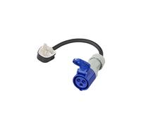 ProPlus Câble Adaptateur 40 cm 3 x 2,5 mm² de la Prise Britannique vers la CEE