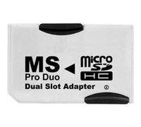 Adaptateur Pro Duo pour MicroSD DUAL (pour 2x MicroSD) G