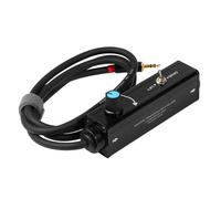 Adaptateur professionnel de signaux vocaux avec contrôleur de volume et interrupteurs de levage de terre, compacts, équipement de studio, boîtier en métal, mélangeurs de sortie XLR