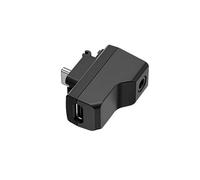 Adaptateur professionnel pour appareil photo - Alimentation simultanée avec port de charge de type C de 3,5 mm pour caméra d'action