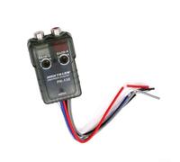 Adaptateur professionnel RCA pour haut-parleur audio de voiture convertisseur de niveau vers bas niveau compatible avec entrée de caisson de basses et systèmes audio de véhicule