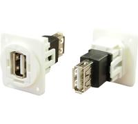 Adaptateur/prolongateur, embase femelle Port USB type A - port USB type A CP30208NXW Cliff Contenu: 1 pc(s)