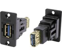 Adaptateur/prolongateur, embase femelle Port USB type A - port USB type A CP30605NX Cliff Contenu: 1 pc(s)