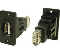 Adaptateur/prolongateur, embase femelle Port USB type A - port USB type A CP30608NX Cliff Contenu: 1 pc(s)