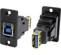 Adaptateur/prolongateur, embase femelle Port USB type A - port USB type B CP30606NX Cliff Contenu: 1 pc(s)