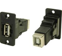 Adaptateur/prolongateur, embase femelle Port USB type A - port USB type B CP30609N Cliff Contenu: 1 pc(s)