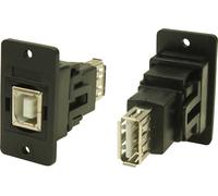 Adaptateur/prolongateur, embase femelle Port USB type B - port USB type A CP30607NX Cliff Contenu: 1 pc(s)