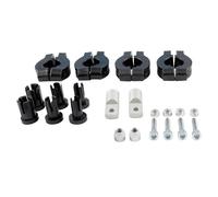 Adaptateur Protège-main R-tech kit montage plastique pour guidon