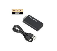 Adaptateur HDMI pour PS2 - Convertisseur Audio Vidéo YPbPr vers HDMI + Sortie Jack 3,5 mm - Compatible Playstation 2 (Fat) - Plug & Play - Straße Game ®