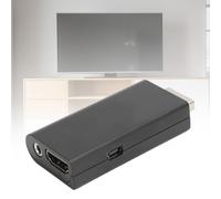 Adaptateur PS2 vers HDMI noir, audio 3,5 mm, 720p/1080p