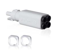 Adaptateur PTFE 4-en-1 Compatible with Bambu Lab A1/A1 Mini, Hub Filament 5 Voies - Pièce de Rechange pour Système AMS Lite - Connecteur pour Impression Multicolore - Anti-Bouchage