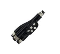 Adaptateur PTFE 4 en 1 pour Lab P1S / P1C / X1C / X1E Imprimante 3D Accessoires Tubes Connecteurs de Tubes Impression 3D Accessoires Tube Connecteur