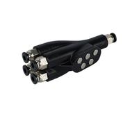 Adaptateur PTFE 4 en 1 pour laboratoire P1S/P1C/X1C/X1E Accessoires d'imprimante Connecteur de tube Accessoires d'impression Connecteur de tube