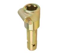 Adaptateur PTO pour Tracteur, Rallonge de Prise de Force 1 3/8 6 Cannelures Femelle vers 1 3/8 6 Cannelures Mâle, Tracteur jusqu'à 70 CV, avec Système D'attelage Rapide à 3