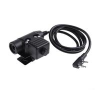 Adaptateur PTT pour casque radio PTT, U94 Push To Talk pour talkie-walkie pour BaoFeng UV-5R pour Kenwood pour Z -Tactique (pour Kenwood)
