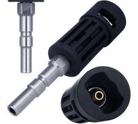 Adaptateur QC/D12 pour pistolet haute pression avec raccord Kärcher K Bayonet, 160 bar, 60 °C, robuste, pièce de rechange pour nettoyeur haute pression Nilfisk Kranzle K2160 TS K2195 TS K2175 TS