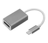 Adaptateur Qoltec USB-C 3.1 | DisplayPort | 4K | MHL | Aluminium