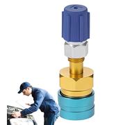 Adaptateur R1234YF à R134A | Connecteur d'adaptateur de conversion pour couplage rapide, évacuation du connecteur de climatisation et recharge I utilise ces accessoires de réfrigérant adaptés