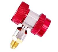 Adaptateur R134A - Connecteur Rapide R134A Adaptter | AC QUICCK CONNECTTOR, Coupleur À L'épreuve De La Fuite | Réfrigérant Automobile/RV Réglable pour Le Système De Climatisation du Véhicule, Répara