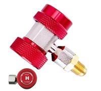 Adaptateur R134A - Connecteur réglable de fuite, outil de climatiseur automobile | RV Truck Car AC Accessoire du système de charge, raccords de conversion de jauge de collecteur professionnel, refroid