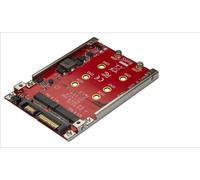 Adaptateur RAID M.2 Double Vers SATA Pour Baie De Disque 2,5" - STARTECH