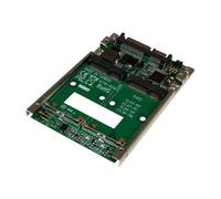 StarTech.com Adaptateur RAID pour 2 disques SSD mSATA vers SATA 2,5" - Convertisseur 2x SSD mSATA vers SATA de 2,5 pouces avec RAID - contrôleur de stockage - mSATA - SATA 6Gb/s