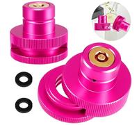 Adaptateur rapide CO2 2 pièces, adaptateur rapide CO2 compatible avec les appareils à eau pétillante Duo/Terra/Art/E-Duo/Crystal 3.0/Gaia, adaptateur rapide pour bouteilles de CO2 avec filetage TR21-4