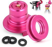 Adaptateur rapide de CO2 - Cylindre de soda amélioré - Pour CO2 Soda - Compatible avec Duo/Terra/Art/E-Duo/Crystal 3.0/Gaia - Adaptateur rapide pour filetage trapézoïdal Soda TR21-4 (F-QC3.0)