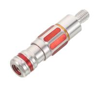 Adaptateur Rapide pour Canne à Pêche et Épuisette en Acier Inoxydable | Connexion Stable, Assemblage Rapide, Résistance à L’usure, Compatible Tiges et Anneaux D’épuisette