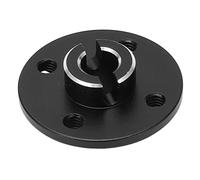 Adaptateur RC Car Wheel Adaptateur Adaptateur de dent droit pour 3racing D5 1/10 ALLIAGE D'ALUMINUM NOIR