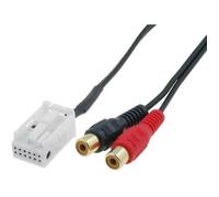 Adaptateur RCA - BMW - 5/7/X3/X5/Z3/Z4/Mini Cooper - Noir - Connecteur RCA - Câble Autre