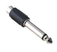 Adaptateur, RCA fem. Jack mâle 6.35 mm, mono