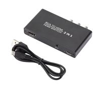 Adaptateur RCA vers HDMI 3 en 1 pour PC portable, PS3, PS4, PS5, Console de jeu, résolution Ultra HD 4K, convertisseur TV, commutateur de connecteur 4K x 2K