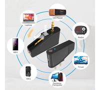Adaptateur recepteur bluetooth 5.0 jack 3.5 pour voiture autoradio prise casque chaine hifi ordinateur Hightechnology