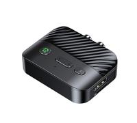 Adaptateur récepteur Bluetooth 5.3 pour stéréo domestique, adaptateur audio sans fil 3,5 mm AUX vers 2 RCA USB adaptateur audio