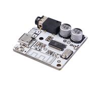 Adaptateur récepteur Bluetooth BT V5.0 3,5mm AUX-In Loseless Sound Stéréo Audio, Blanc