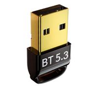 Adaptateur, Récepteur Dongle sans Fil pour PC, 5.3, Pas de Latence, Signal Fort, Prend en Charge Plusieurs Appareils avec 11/10/8.1/7