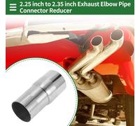 Adaptateur Réducteur Concentrique Tuyau Échappement Mandrin Pour Voiture, Adaptateur Tuyauterie Tuyau Échappement 2,25" Od 2,35" Od 5" Longueur Acier Inoxydable T304 Ton Argenté