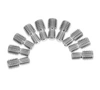 Adaptateur Réducteur de Filetage M8x10 à M10x10 10 Pièces | Connexion Stable pour Tiges et Pièces D’équipement, Usage Atelier, Réparations Domestiques ou Professionnelles