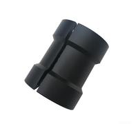 Adaptateur réducteur de potence de vélo pour convertir un guidon de 25,4 mm en tige de 31,8 mm ou une tige de 31,8 mm pour un guidon de 25,4 mm pour une utilisation sur route VTT