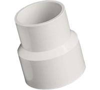 Adaptateur réducteur de poussière en PVC - Adaptateur de tuyau d'aspirateur - Accessoire de fixation (50 mm à 40 mm)