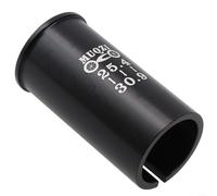 Adaptateur réducteur de tube de selle léger pour vélo en aluminium anodisé (25,4-30,9)