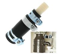 Adaptateur réducteur de tuyau d'évacuation des déchets pour lave-vaisselle avec 3 pinces, compatible avec les modèles pour InSinkErator, installation simple à faire soi-même