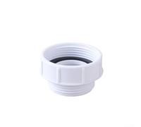 Adaptateur réducteur de vidange d'évier de -/2 à -/4", raccord de plomberie en polypropylène pour lavabo de salle de bain et siphon d'évier de cuisine, raccord convertisseur de taille blanche
