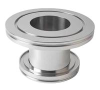 Adaptateur réducteur droit ISO-ISO, raccords sous vide en acier inoxydable, grande bride, ISO 250 x ISO 160, 1 pièce(ISO 80xISO 63)